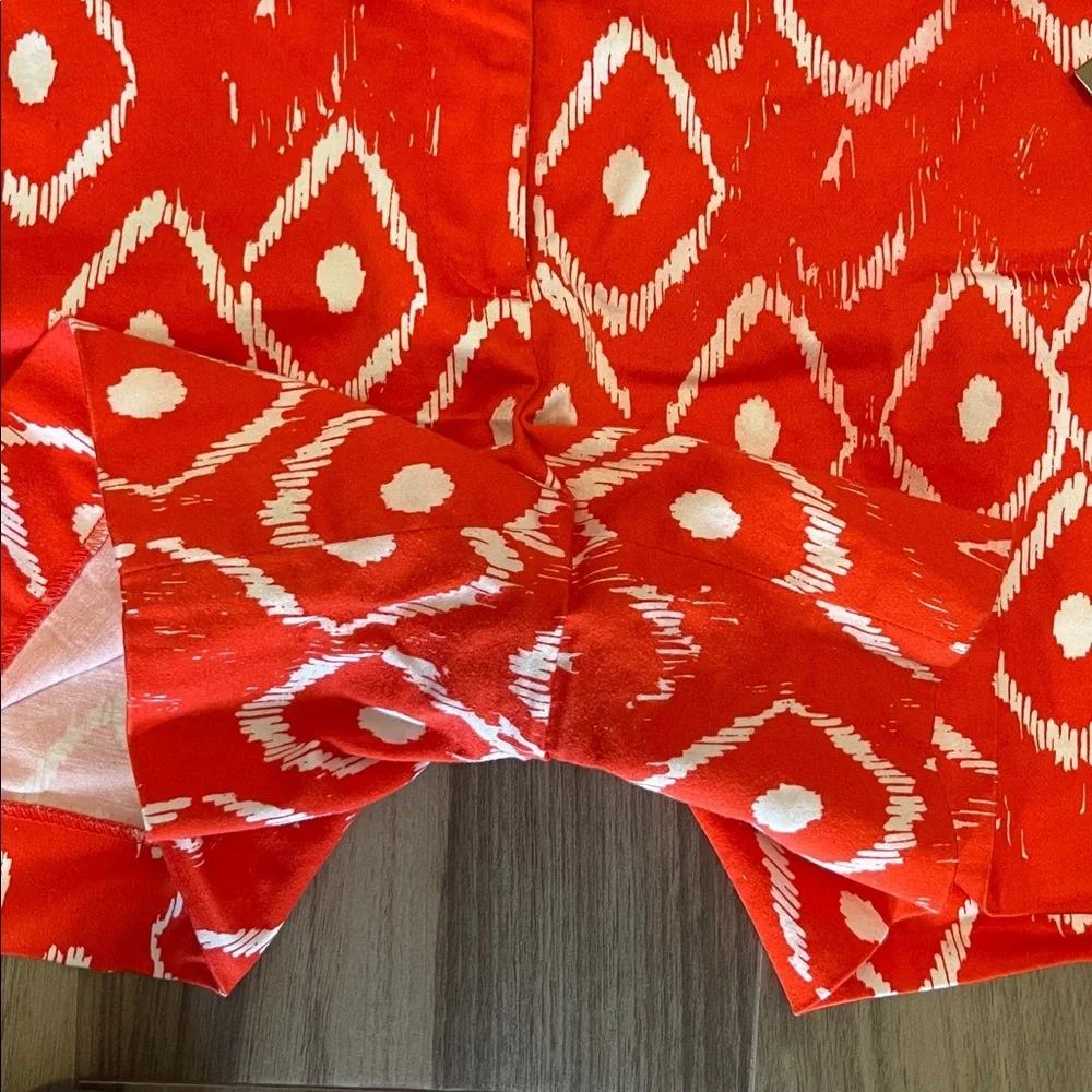 The Limited Orange and White Drew Fit  Women's Shorts - Picture 8 of 11